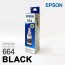 Epson Ink Bottle 664 Black (T6641)