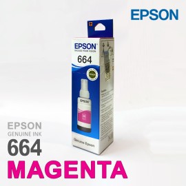 Epson Ink Bottle 664 Magenta (T6643)