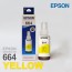 Epson Ink Bottle 664 Yellow (T6644)