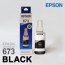 Epson Ink Bottle 673 Black (T6731)