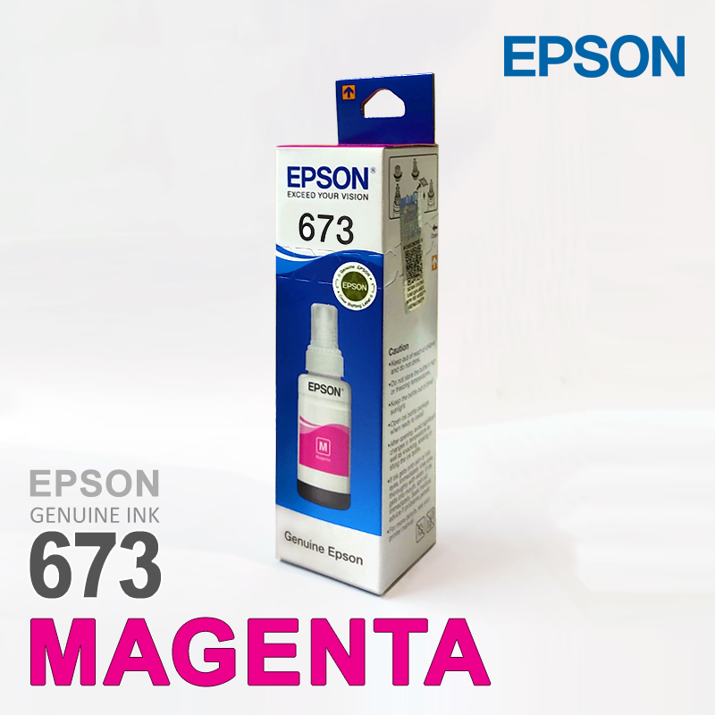 Epson Ink Bottle 673 Magenta (T6733)