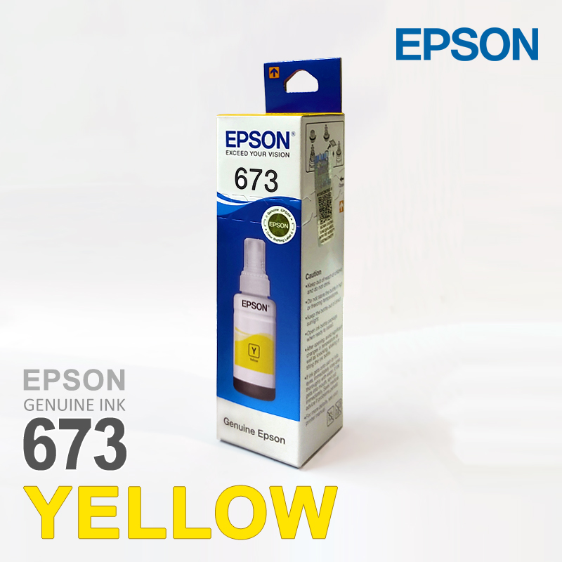 Epson Ink Bottle 673 Yellow (T6734)